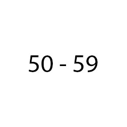 50 to 59